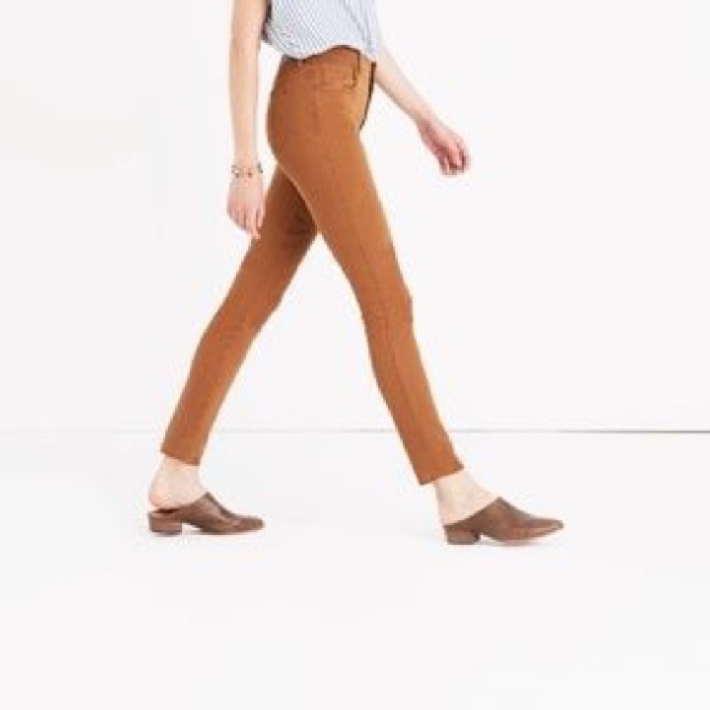 Madewell 9” high rise skinny jeans